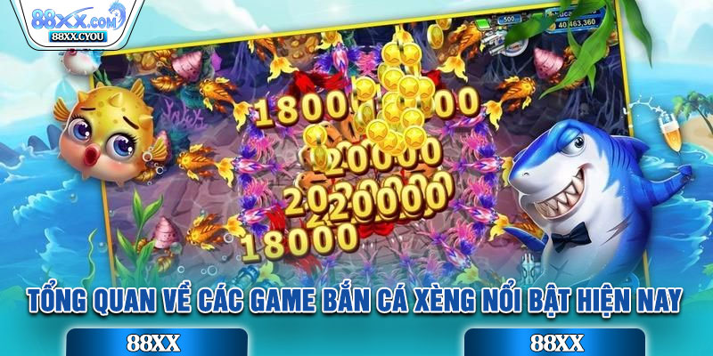 Ưu điểm nổi bật của bắn cá xèng tại 88xx